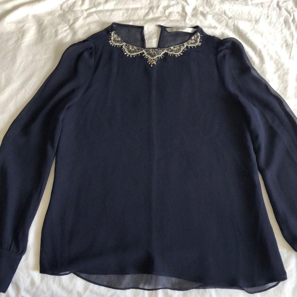Zara jewelry blouse - Picture 3 of 8